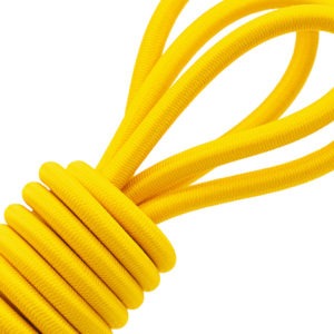 Yellow polyester elastic cord - 717/050 - D17