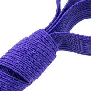 Purple polyester flat bungee cord - 751/200 - D16