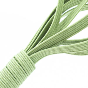 Green polyester elastic braid - 750/050 - D56
