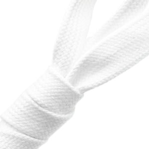 Tresse tubulaire blanche en coton - 112/110 - A02