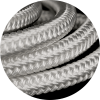 Round sealing braid