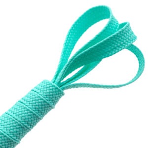 Tresse plate en polyester vert nil - 515/075 - D07