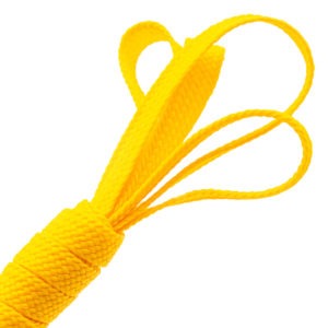 Buttercup yellow polyester flat braid - 515/100 - D17