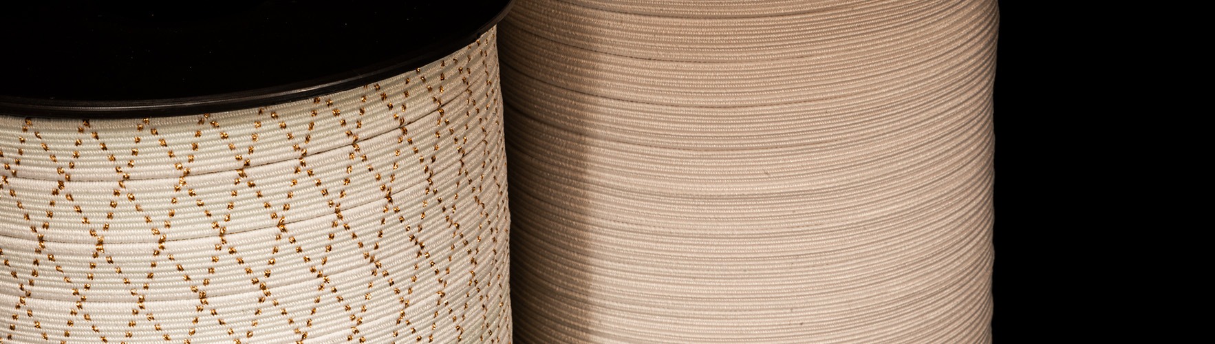 Tresse élastique en coton bio