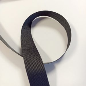 Black grosgrain ribbon