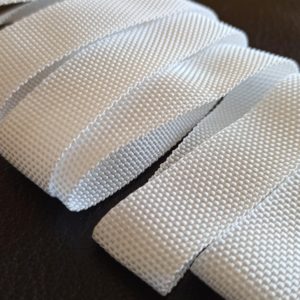 White woven polypropylene webbing 20mm - GT2103/019 - P02