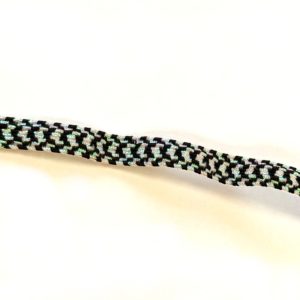 Black elastic braid and iridescent Lurex®. - 2112/005
