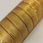 Golden Lurex® elastic braid M04 - P2202-02