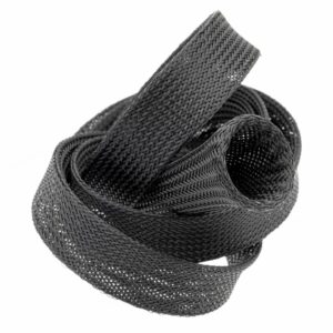 PET black expandable sleeving - 9303/200