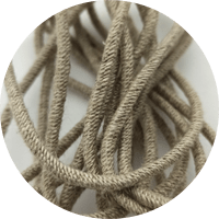 Linen elastic cord