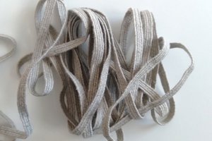 Linen elastic braid