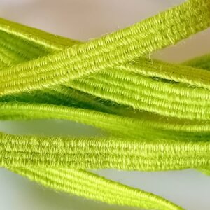 Apple green linen elastic braid - P2302-06