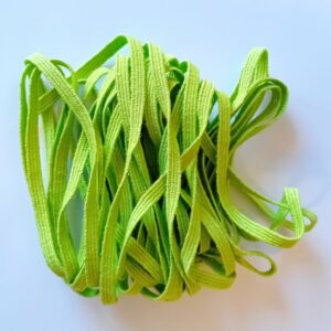 Apple green linen elastic braid - P2302-06