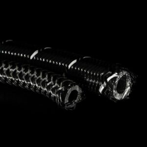 Overbraiding of polyester sheath on tube